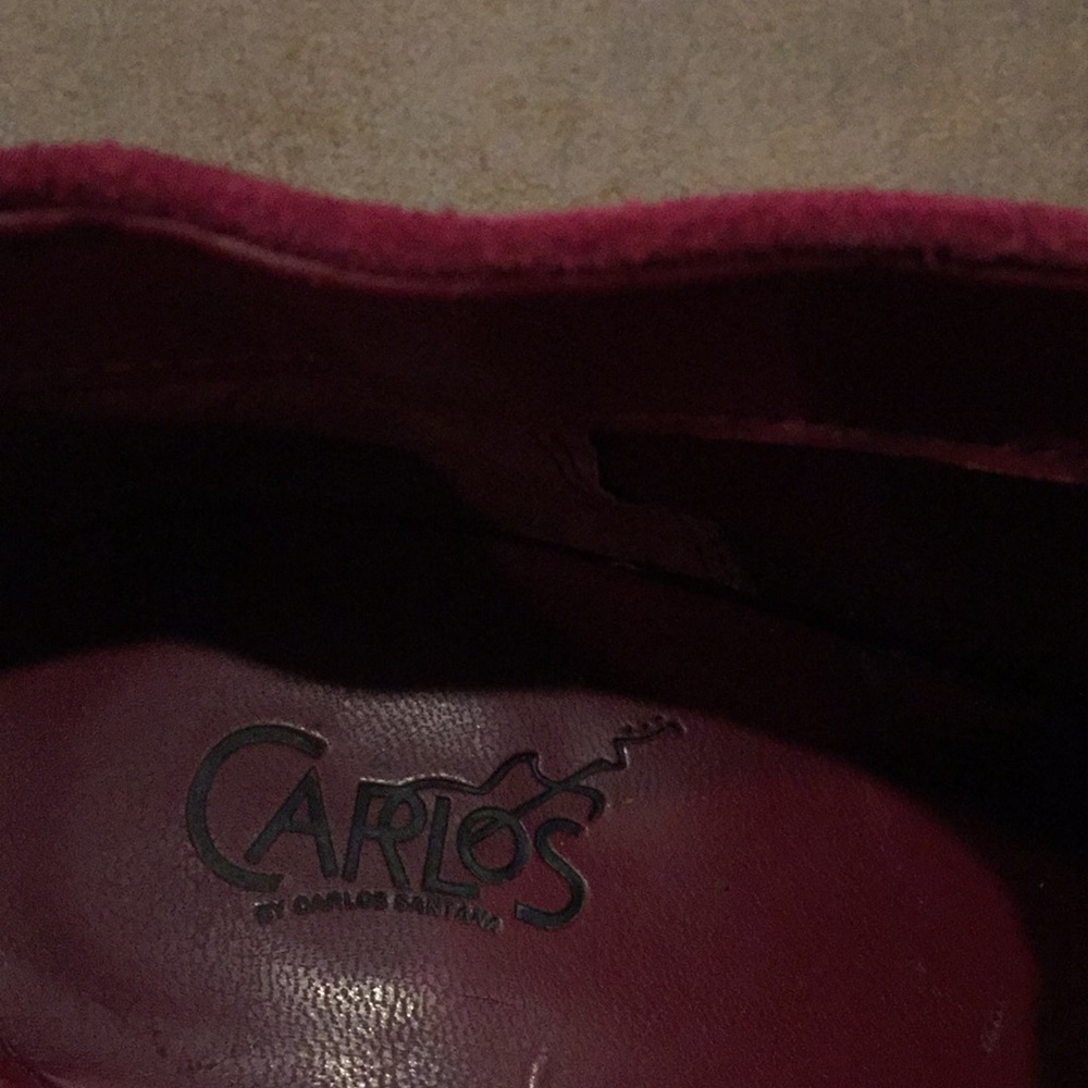 Carlos Santana Suede Stiletto Ankle Boots - Picture 8 of 8